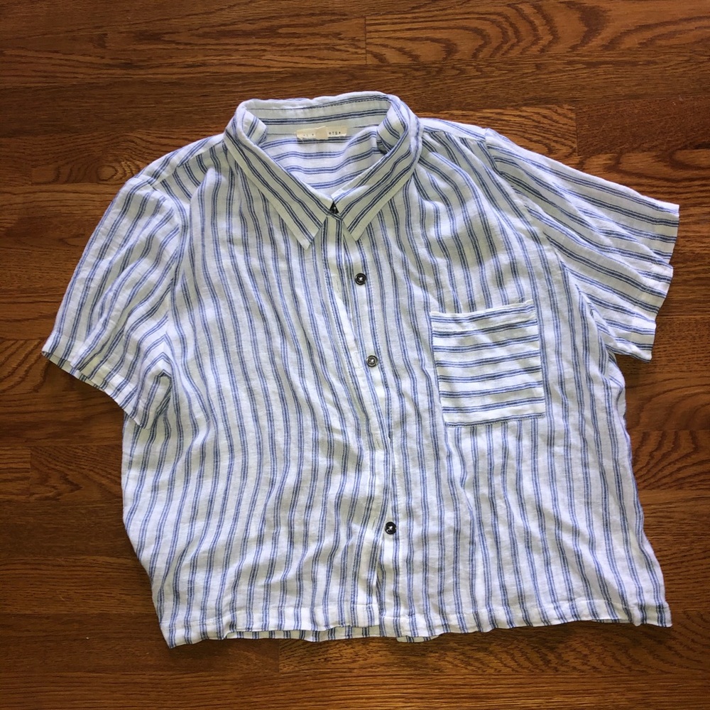 LA Hearts Button down